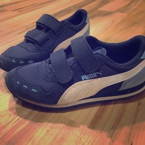 Blue Puma Shoes Size 1